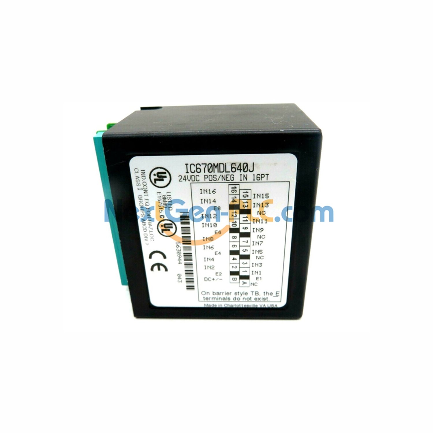 Discrete Input Module GE Fanuc - IC670MDL642 - Image 2