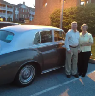 Reed Wiegle personal interests including vintage cars and foxhunting